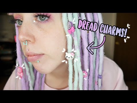 🌸Making My Dreadlock Charms!🌸