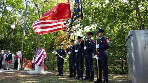 Passaic remembers fallen firefighters with monument, dedication