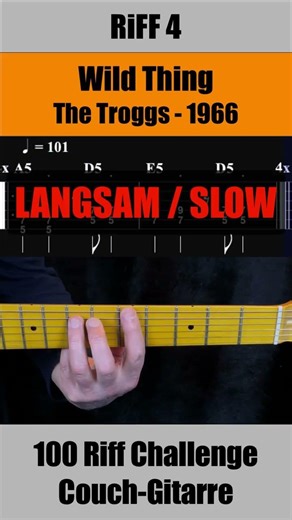RiFF #04 - Wild Thing | The Troggs | mit TABs