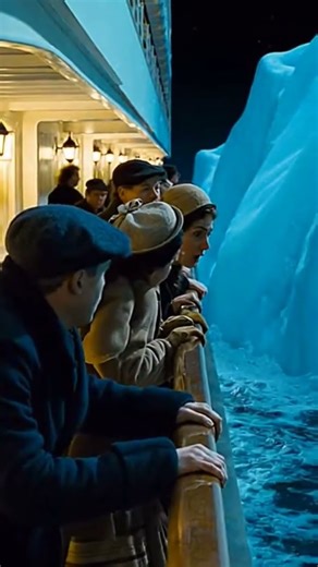 “Titanic Hitting the Iceberg ❄🚢 The Moment Disaster Began | Real Scene 4K”