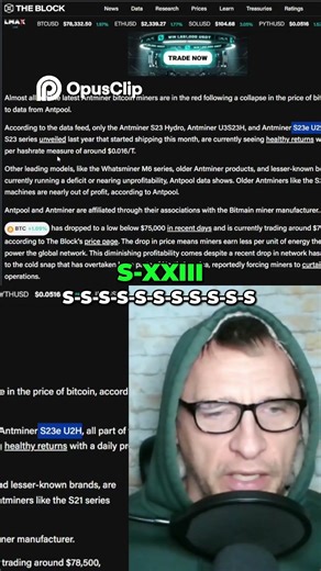 Bitcoin Mining in Red Is Now the Worst Time #cryptocurrency #crypto #bitcoin