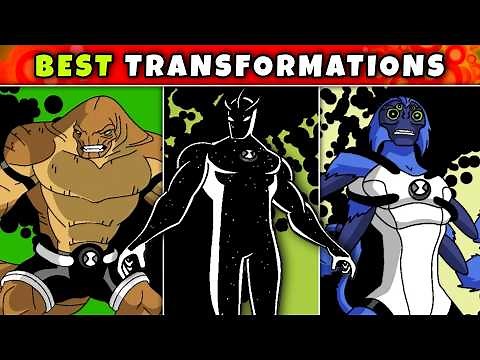 Ranking FAN-MADE Ben 10 Alien Force Transformations // Fan 10k
