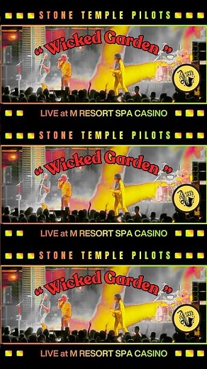STONE TEMPLE PILOTS open with “WICKED GARDEN” | STP LIVE at M RESORT SPA CASINO #SHORTS