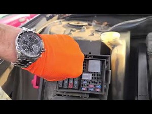 2002 Chevy Impala Fuel Pump Relay & Fuse