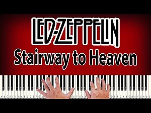 Led Zeppelin - Stairway to Heaven - PIANO TUTORIAL