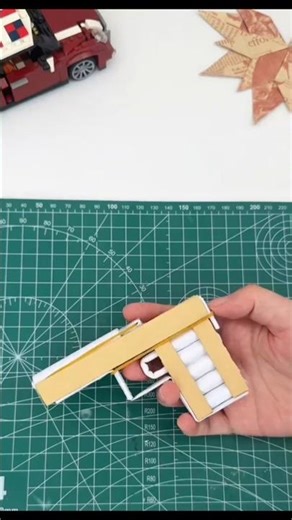 DIY Desert Eagle Pistol | Paper Origami Toy Tutorial #diy #handmadetoys #toys #paper