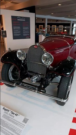 Bugatti Type 49 from 1931, France #shorts #old #bugatti