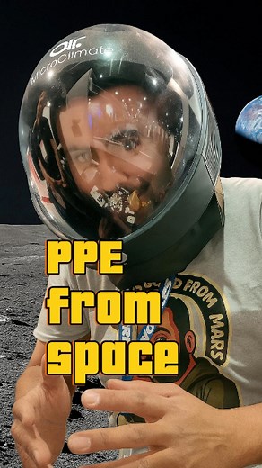 PPE from Space From @microclimateair #MicroClimateAIR #PPE | Medomechanic