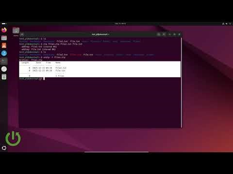 Linux – Cara Zip dan Unzip File di Terminal