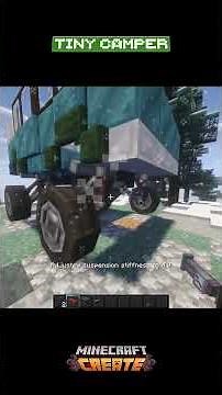 Tiny Camper #minecraft #trackwork