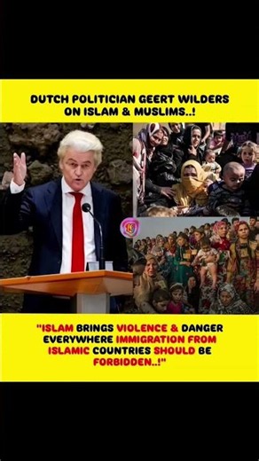 Geert Wilders on Islam & Immigration: The Controversial Statement 🎥