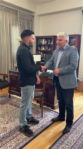 Συνάντηση με το δήμαρχο Πρέβεζας κύριο Νίκος ￼ Γεωργάκος