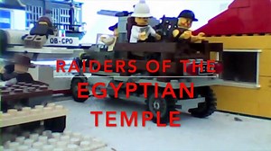 Raiders of The Egyptian Temple - LEGO Stop Motion