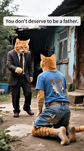 165K views · 2.4K reactions | The mother cat takes care of her kitten and the father neglects it. | Orange CAT | Facebook