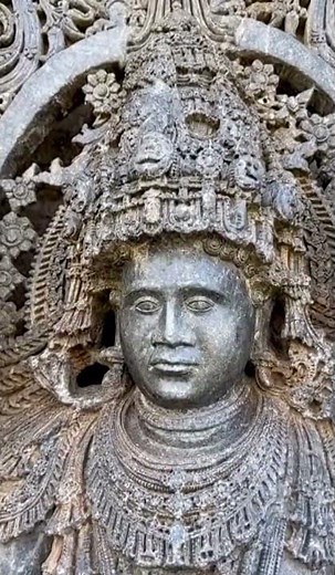 Discover mesmerizing intricacies of stone sculpture at Hoysaleswara Temple in Halebidu.