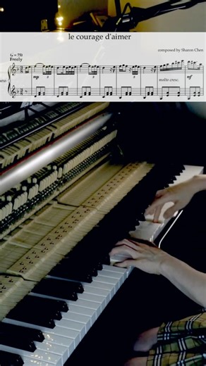 Emotional piano — le courage d’aimer
