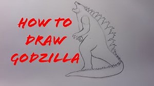 View 23 Godzilla Drawing Easy