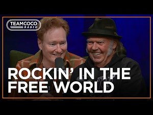 Conan Watched Neil Young Perform “Rockin’ in the Free World” Live At SNL | Team Coco Radio