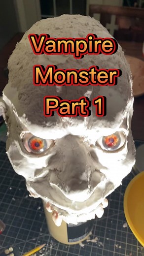 Part 1: Making a Vampire Monster #diyhalloween #bladeii #vampire #monsters #crafting