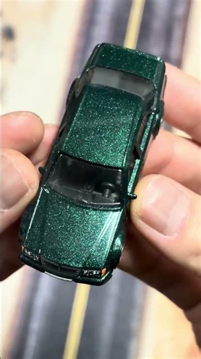 Attached the license plate! Hot Wheels Mercedes-Benz 500 E Diecast #shorts #hotwheels #licenseplate