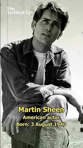 Rare Photos of Martin Sheen: A Legendary Career | The Archival Eye