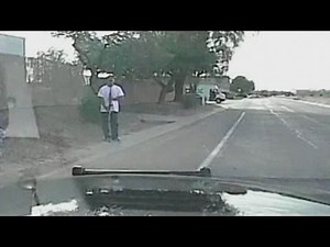 Police Officer Rams Armed Suspect With Cruiser