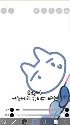 Drawing roblox character pt-3! 💙 #art #draw #digitalart #robloxart #cute #ibispaintx