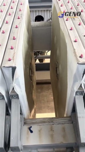 Fully Automatic Chamber Filter Press | Solid-Liquid Separation On Site #filterpress