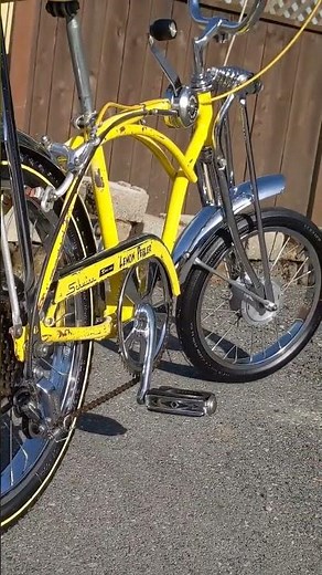 1969 Schwinn Lemon Peeler Krate Stingray 🍋🍋🍋 #bicycles #vintage #restoration #classic