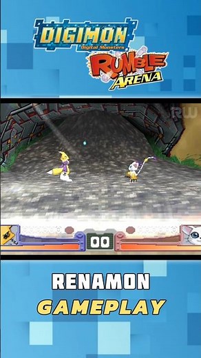 Renamon Gameplay - Digimon Rumble Arena I PS1
