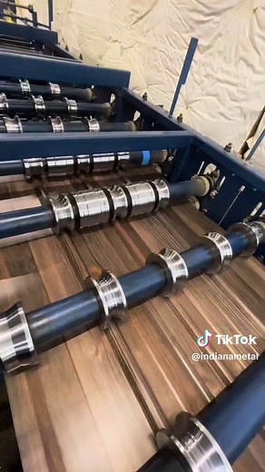 #barnwood #woodgrainsteel #metalsiding #indianametal #26ga | wood grain metal siding