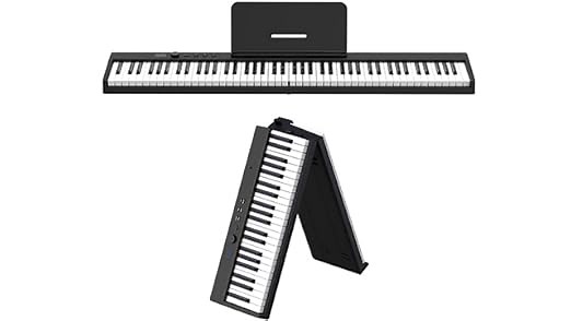 88 keys piano keyboard