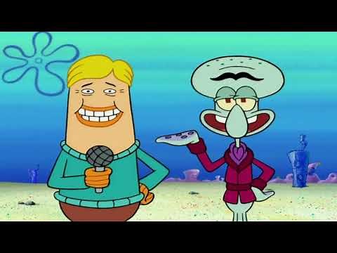 Hoy nos acompaña Calamarino Elegante - Hola, campesinos PLANTILLA - Bob Esponja