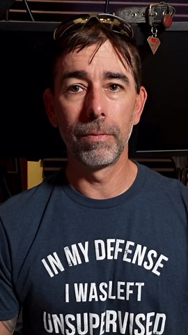 I was awkwardly caught on camera