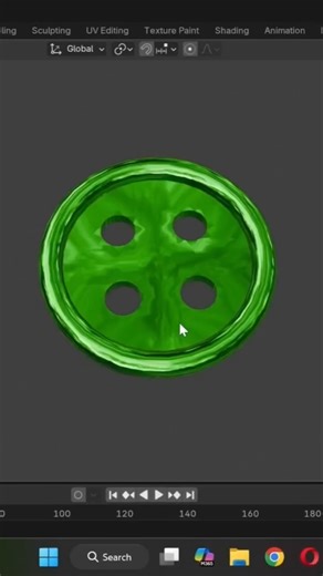 🔥 OMG… This Blender Button ⚉ Is TOO Easy! #youtubeshorts #blender #clothing #button