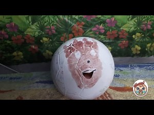 CAST AWAY DIY Wilson volleyball like in the movie Cast Away with Tom Hanks