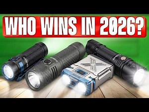 ✅ 7 Best BUDGET EDC Flashlights on Amazon [2026] For Hiking, Camping & Home Use / Tactical, Portable