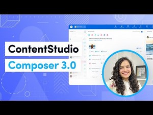 How to Create a Social Media Post Using the Composer | ContentStudio 3.0