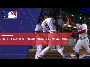 The 10 Longest MLB Home Runs from August