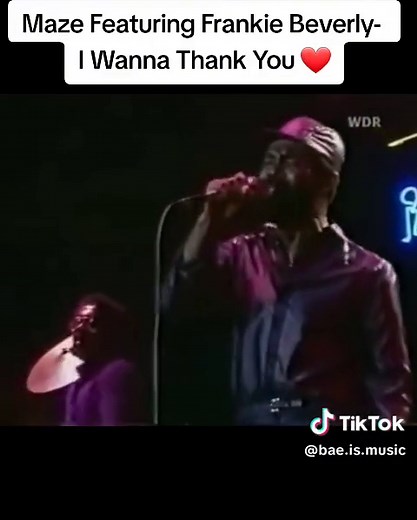Maze - I Wanna Thank You (Featuring Frankie Beverly) | 80s R&B Classic
