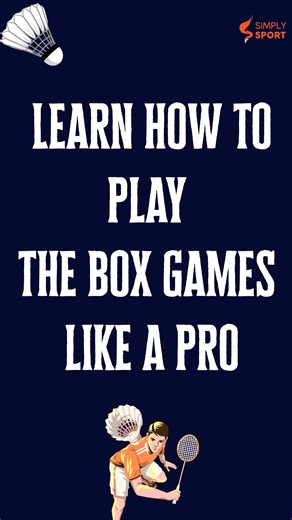 Simply Sport Badminton Academy | Learn how to play the box games like a pro #boxgames #badminton #training #sports #academy #training #futurechampions #games... | Instagram