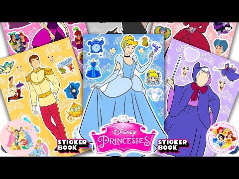 💖 LIVE! ASMR Sticker Book DIY Disney Princess Makeup! | Join Me Now! ✨ #BukuStikerCantik