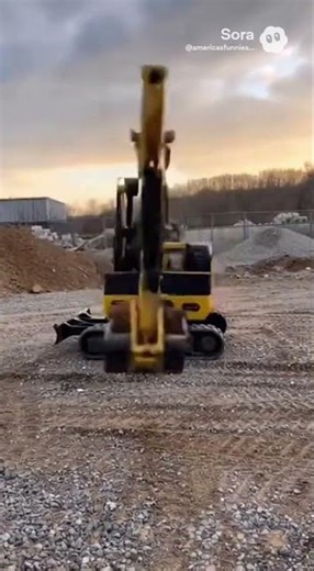 Unscrewing excavator #ai #funny #funnymemes #funnyvideo #memes #fyp #fypシ