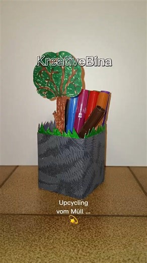 ♻️ Upcycling vom Müll zu ❓️bastel Idee, Handmade diy, easy, quick, Anfänger, Box, Aufbewahrung