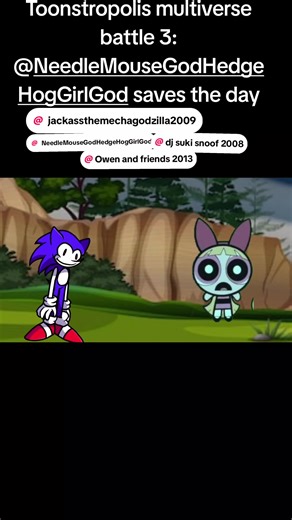 needlemouse: nice try powerpuff girls and mechagodzilla | Powerpuff Power Girls Filter