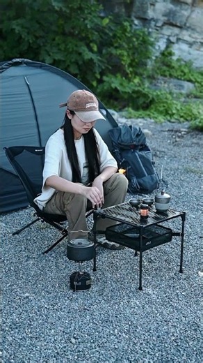 Lightweight, compact, and ready to go wherever the trail takes you. #shinetrip #campinggear #camping
