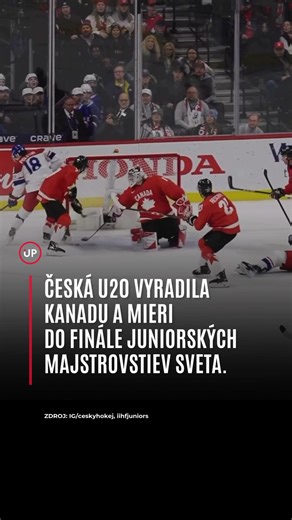 Česká reprezentácia do 20 rokov sa dostala do finále
