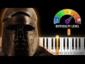 Heart of Courage - Two Steps From Hell | MEDIUM HARD Piano Tutorial with Sheet Music