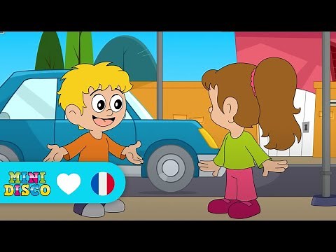 DANS LA RUE | Chansons pour enfants | Les comptines | Minidisco