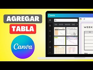 Cómo Agregar una Tabla en Canva (Para Principiantes)